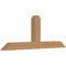 Ekena Millwork Portland Smooth Timber Gable Bracket, Western Red Cedar, 72"W x 27"H x 5 1/2"D x 5 1/2"F, 9/12 Pitch GBW072X27X0606POR00SWR - alternate 5